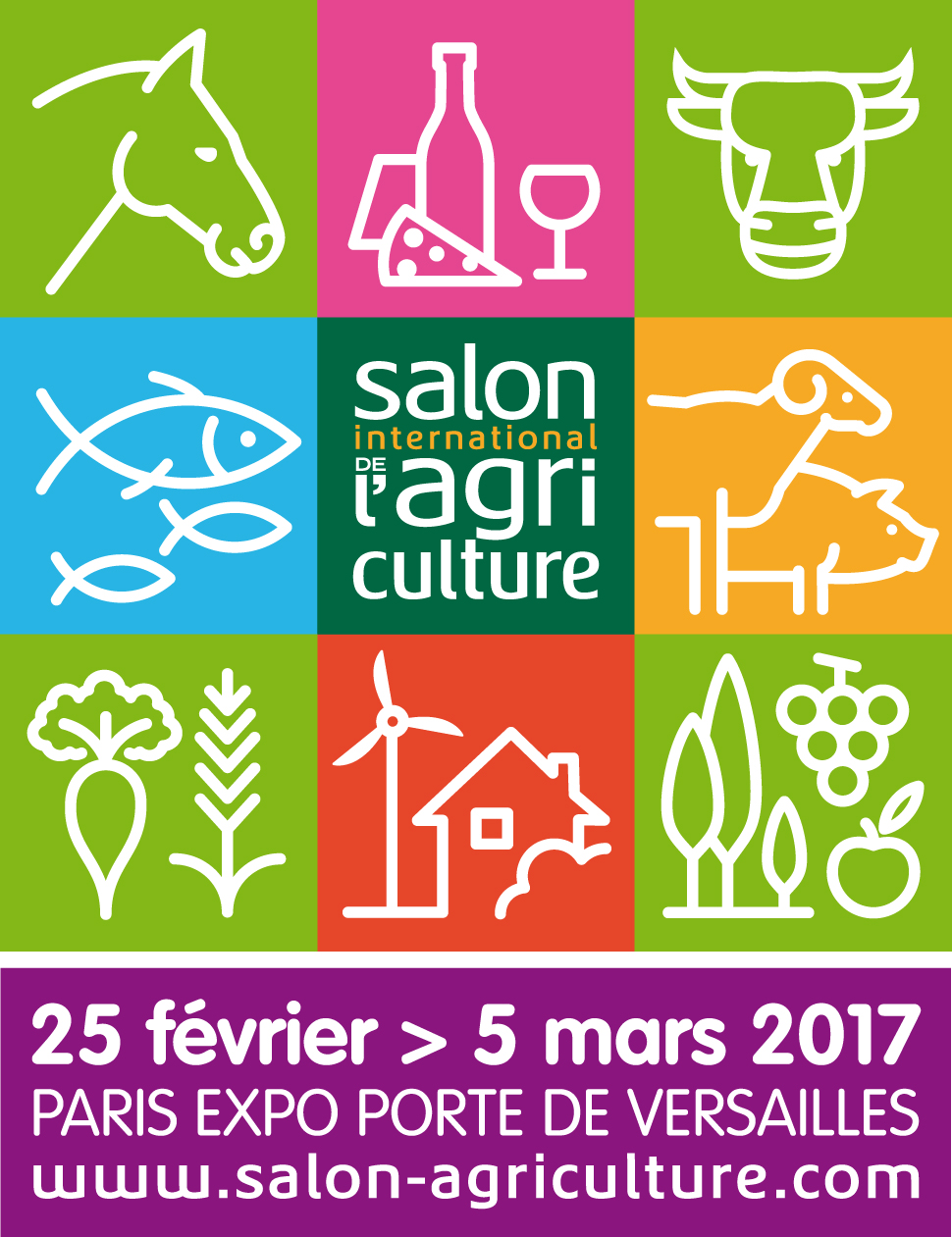 Logo du salon de l'agriculture 2017